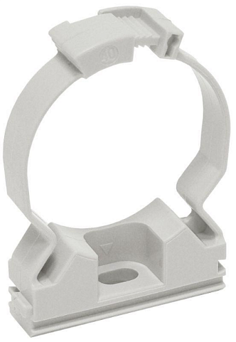Держатель хомутный для труб CFC20 d20 IEK CTA10MP-CFC20-K41-100: фотография 1