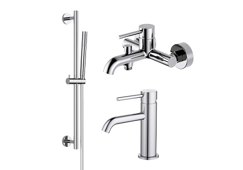 Комплект для ванны 3в1 Aquatek AQ1330CR Европа AQ1310CR+AQ1340CR+AQ2012CR: фотография 1