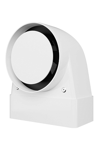 Решетка вентиляционная теневая 612SH10 сетка, разъемная на магнитах D100 ERA: фотография 1