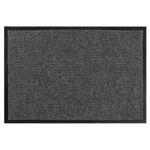 Коврик влаговпитывающий "Трин" 0,8х1,2м серый: фотография 1