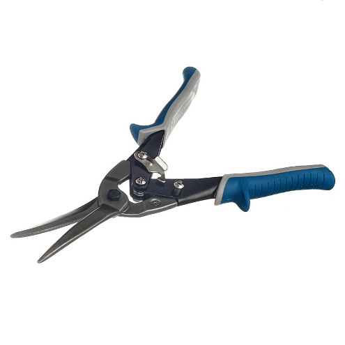 Ножницы по металлу, прямой рез, удлиненные лезвия 280мм, РемоКолор: фотография 1