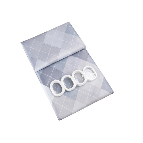 XQ-200 Занавеска-штора для ванн Delly полиэстер Китай 170х180: фотография 1