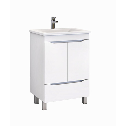 Тумба Grani 600-2-1под умывальник Элина 60: фотография 1