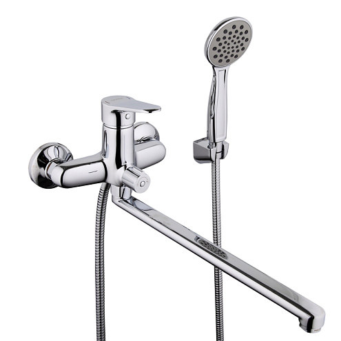 Смеситель для ванны и умывальника 35к G2236 GAPPO L-излив, ХРОМ: фотография 1