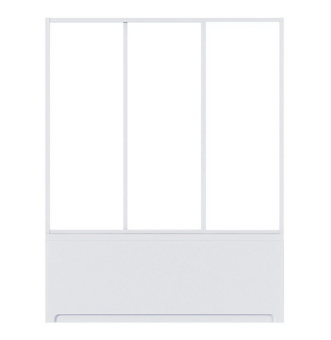 Шторка Лима 3 створки пластик: фотография 1