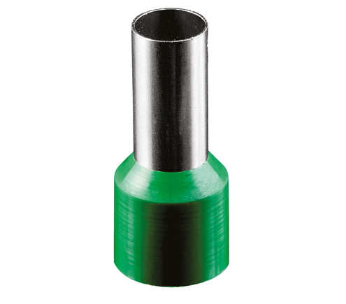 Наконечник-гильза изолированный НШвИ 25-16 NET-Е25-16 темно-зеленый уп.50шт Navigator 71094: фотография 1