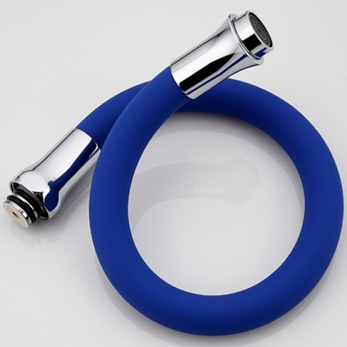 Излив для см кухня ГИБКИЙ FRAP F7253 синий  (для смес F4353): фотография 1