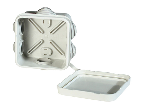 Коробка распределительная ОП 85х85х40мм IP55 (ШДУП) HEGEL КУП2603-И: фотография 1