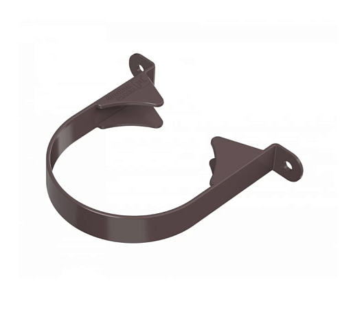 Хомут трубы Технониколь Оптима 120/80, темно-коричневый: фотография 1