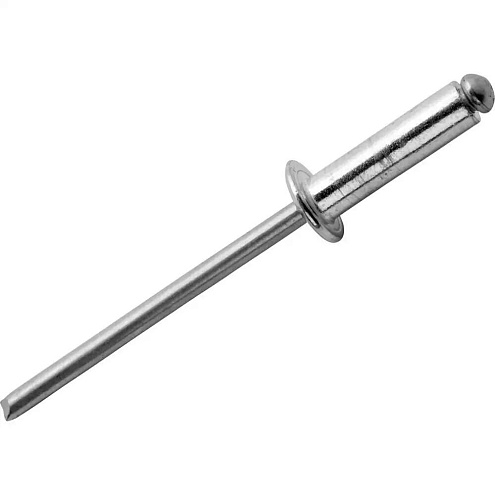 Заклепка вытяжная алюминий - сталь 4,8х10мм, 100шт: фотография 1