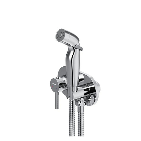 212000000 Option, смеситель монтируемый в стену, с гиг.душем: фотография 1