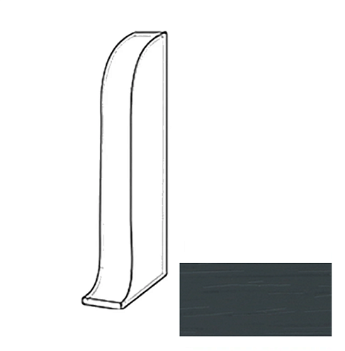 LL 022 Заглушка правая 67мм Антрацит  : фотография 1