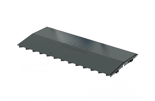 Аэратор коньковый Технониколь, 610x284x34мм, черный: фотография 1