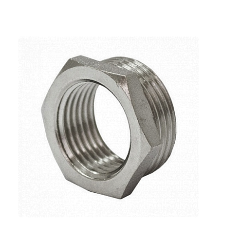 Футорка 1"х3/4" НВ никелированная STI: фотография 1