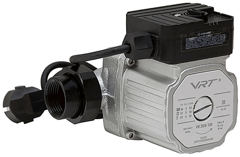 Насос циркуляционный VRT VR 25-4 180, с гайками: фотография 1