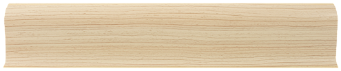 Плинтус ПВХ 58мм 2,2м  Клен  : фотография 1
