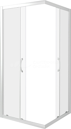 Душевой уголок  LATTE CR-90-C-WE : фотография 1