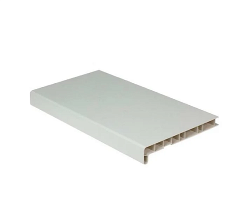 Подоконник ПВХ "МП" белый 6000х600мм: фотография 1