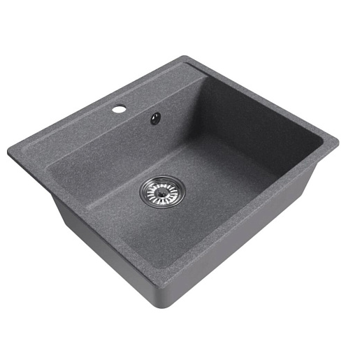 Мойка ML-GM15 графит (342), 560х500х180 мм: фотография 1