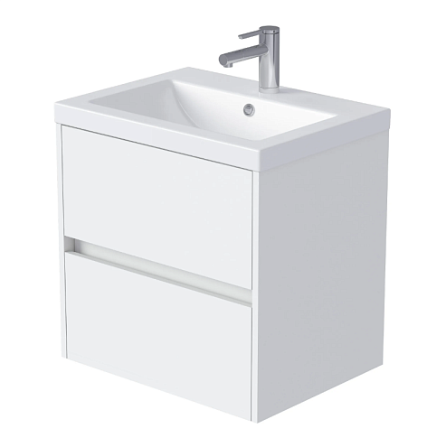 Тумба Veil 60П 2я белая аляска: фотография 1