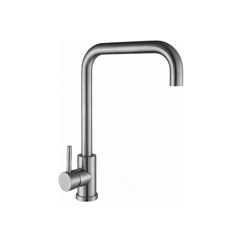 Смеситель для кухни Golden Fox 11331 Lomond с высоким изливом, нержавеющая сталь: фотография 1