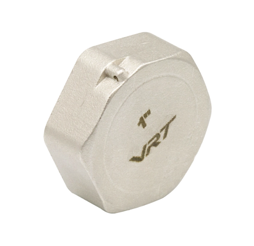 Заглушка 1" ВР никель VRT: фотография 1