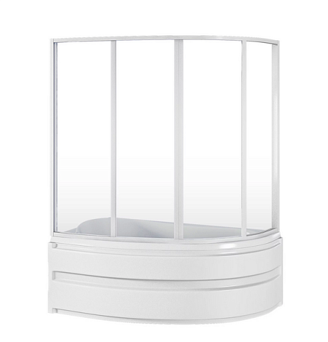 Шторка Сагра 4 створки стекло: фотография 1