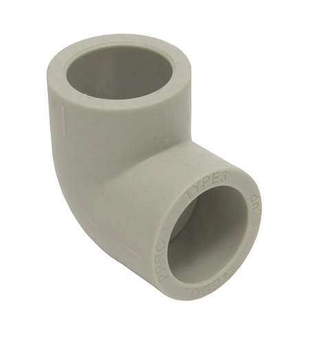 Уголок 90° 32мм TR-TB серый Tebo: фотография 1