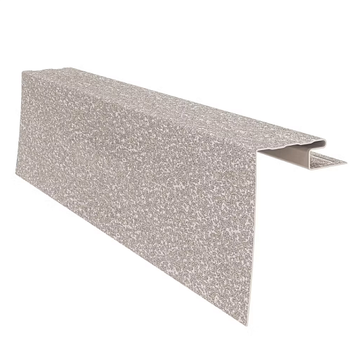 Околооконная планка Технониколь Формлайт, Кирпич, серо-бежевый 3м: фотография 1