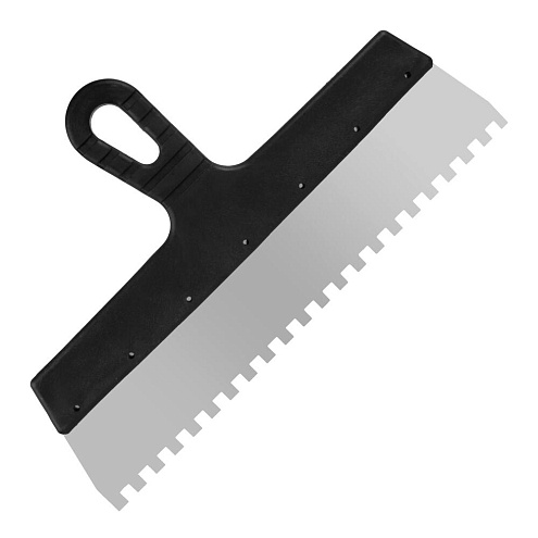 Шпатель зубчатый 350мм, зуб 8х8мм, РемоКолор: фотография 1