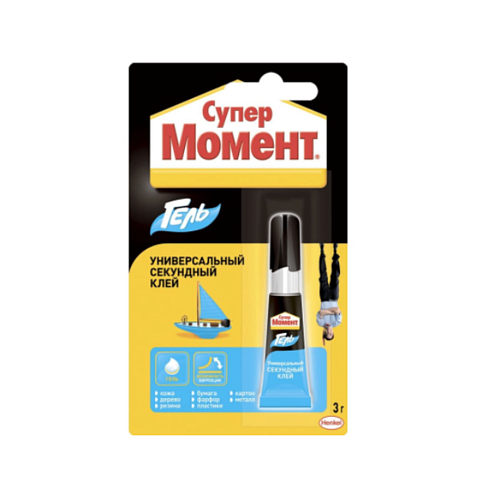 Клей Момент-Гель,  3мл: фотография 1
