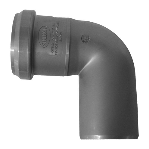 Отвод 50х87° Синикон Стандарт : фотография 1