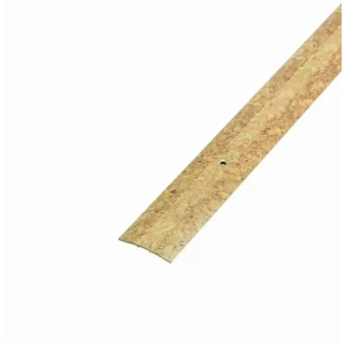 Порог-стык 38мм 0,9м пробка светлая: фотография 1