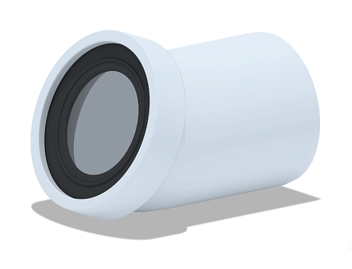 Труба фановая 110х22,5° АНИ Пласт W2220: фотография 1