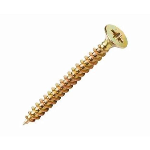 Шуруп универсальный 3.5х50 желтый цинк, весовые: фотография 1