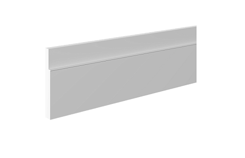 Плинтус U 6.53.125 размеры 130х18х2000 мм: фотография 1