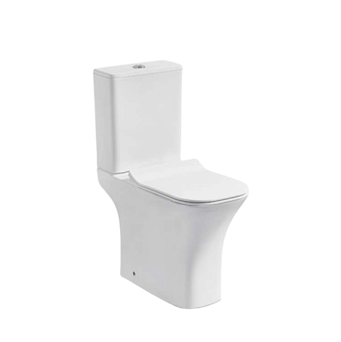 Унитаз компакт Cerutti Vettore CT7192 безободковый с микролифтом и быстросъемным сиденьем: фотография 1