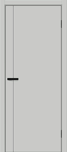 Дверь ПЭТ Браво-0.10.П Grey Silk (BS:P3/K4) 2000х900: фотография 1