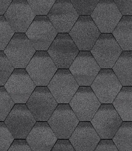 Гибкая черепица, Технониколь Финская, Соната Серый 3м² : фотография 1