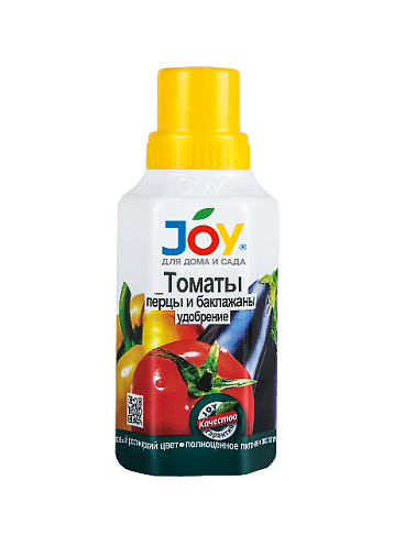 Удобрение JOY "Томаты, перцы, баклажаны", 0,33л: фотография 1