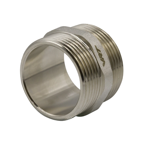 Ниппель 1 1/4" НН никель VRT: фотография 1