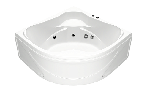 Ванна BAS Хатива с гидромассажным оборудованием Flat : фотография 1