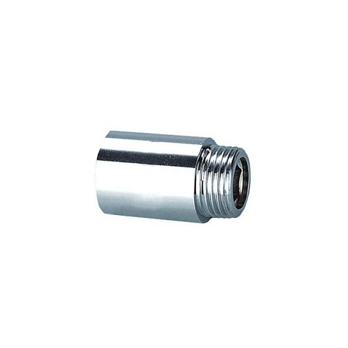 Удлиненная гайка 3/4" 25мм хром VRT: фотография 1