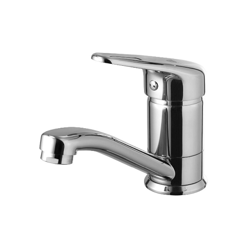 LM4107C "Луна" Смеситель для умывальника с поворотным изливом, хром: фотография 1