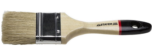 Кисть "UNIVERSAL-EURO", натуральная щетина, для всех ЛКМ, 63мм, STAYER: фотография 1