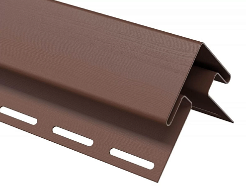 Угол наружный 75 Технониколь, Каштан 3м: фотография 1