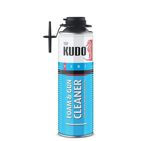 Очиститель монтажной пены KUDO HOME 650мл: фотография 1