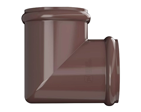 Угол желоба Технониколь Оптима 120/80, 90°, темно-коричневый: фотография 1