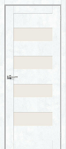 Дверь Браво 23 Snow Art стекло Magic Fog 2000х900: фотография 1