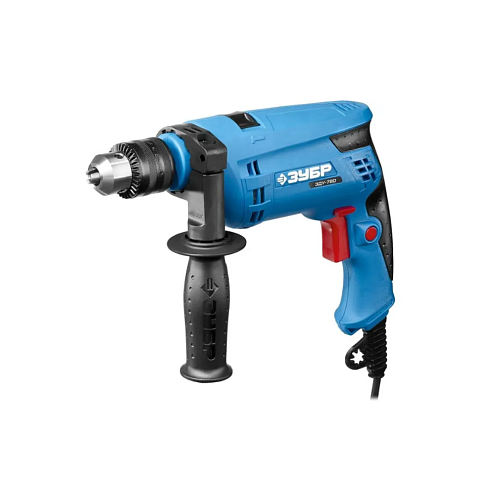 Дрель ударная 780Вт, реверс,d: сталь-10мм/бетон-13мм/дерево-20мм, 0-3000об/мин, ЗУБР: фотография 1